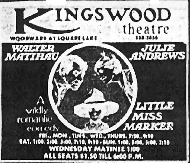 Kingswood Theatre - Old Ad